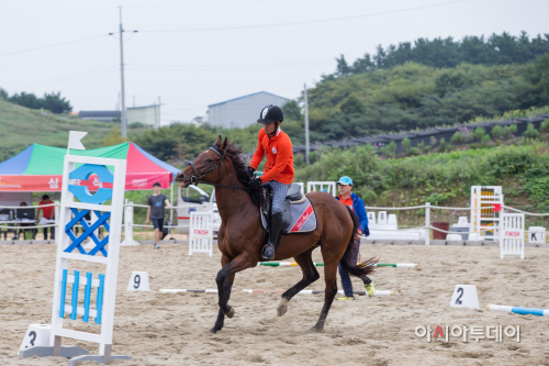 청양군 선수 경기모습