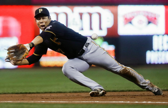 Pirates Kang Baseball <YONHAP NO-3772> (AP)