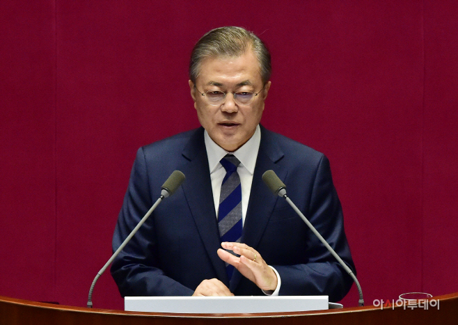 문재인 대통령 시정연설3