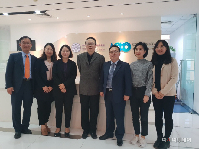 중국EV100면담후 기념촬영