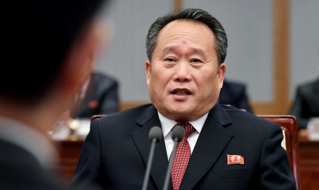 남북고위급회담, 발언하는 리선권