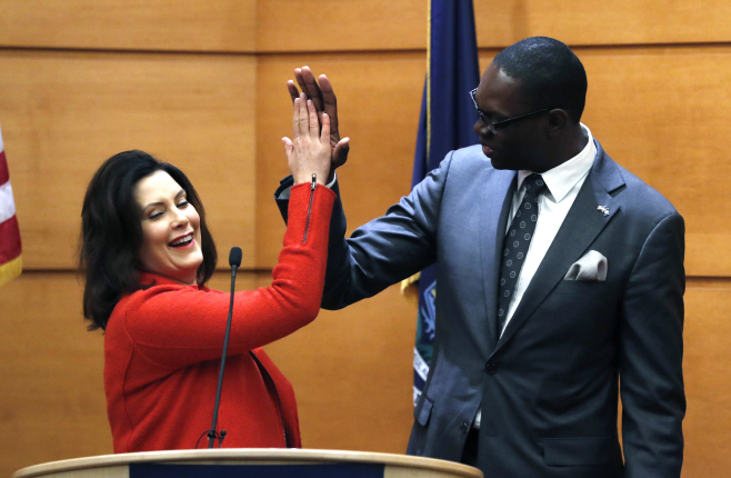 Election 2018 Governor Michigan Whitmer