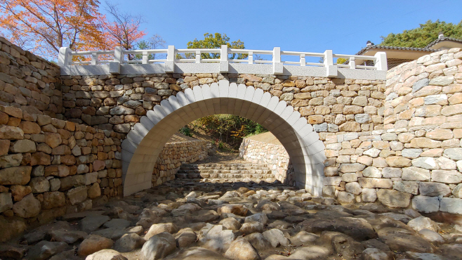천년고찰 천등산 봉정사 능인교 놓였다 (1)