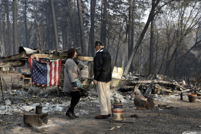 Trump California Wildfires