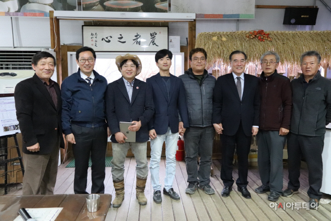 청년농업인과 농립부장관과의 간담회