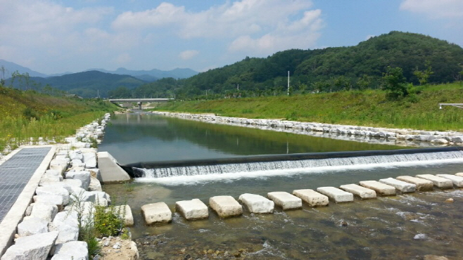 봉화군 운곡천 모습 (1)