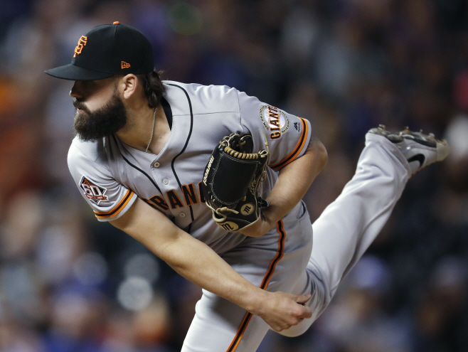 Giants Rockies Baseball <YONHAP NO-2995> (AP)