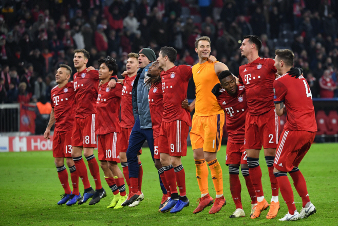 FBL-EUR-C1-BAYERN MUNICH-BENFICA <YONHAP NO-1523> (AFP)