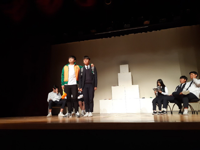 안성교육지원청, 두원공고 연극부 프리텐스 뮤지컬 공연