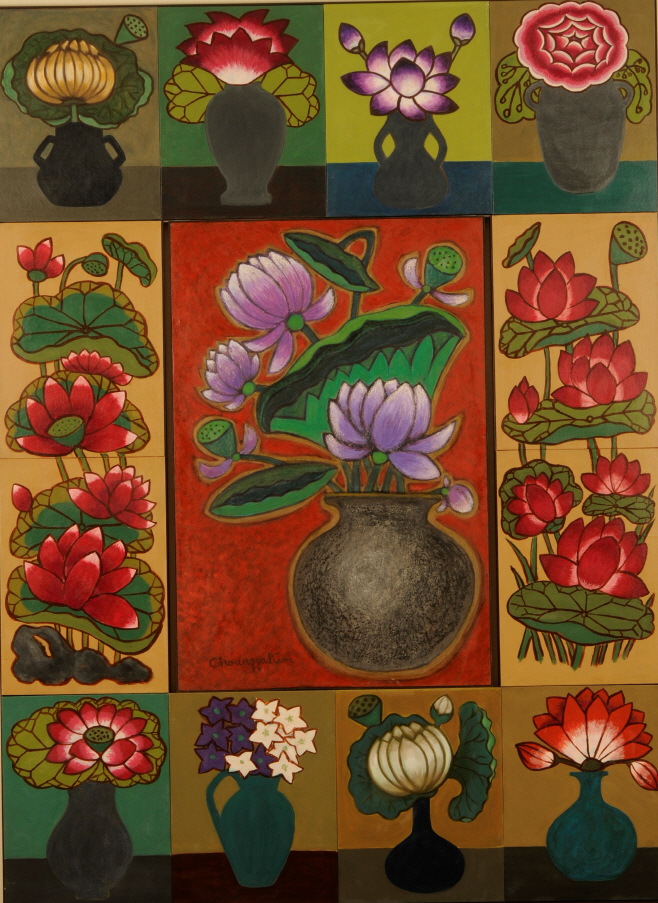 김정자_연화 모음_2006