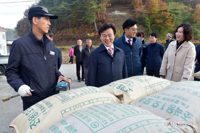 진주시 2018년 공공비축미곡 매입 완료