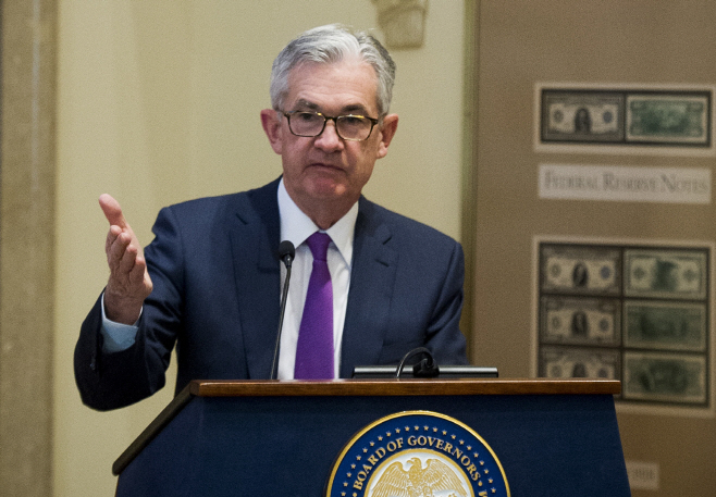 Federal Reserve Powell <YONHAP NO-6397> (AP)