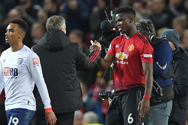 FBL-ENG-PR-MAN UTD-BOURNEMOUTH <YONHAP NO-0594> (AFP)
