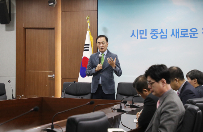 정장선 평택시장 행정혁신 중요성 강조
