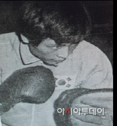 사본 -74년 테혜란 아시안 게임을 앞두고 강훈하는 김태호