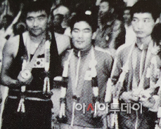 사본 -70년 방콕아시안게임 박형춘 김현치 김태호(좌측부터)