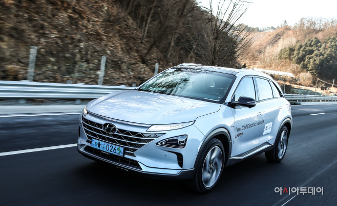 180205 NEXO 수소전기자동차 주행(2)