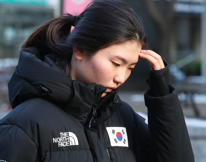 심석희, 조재범 전 코치 성폭행 혐의로 고소<YONHAP NO-2024>