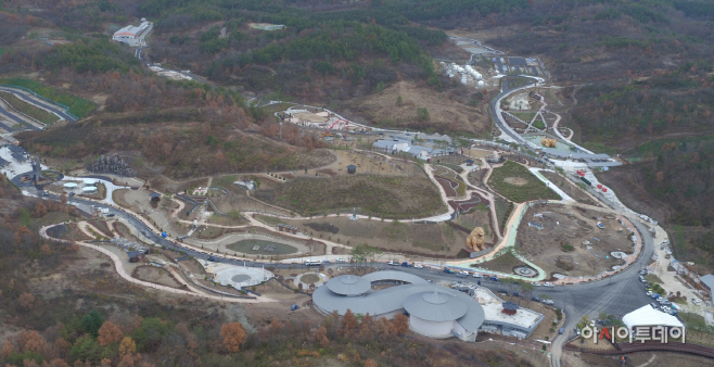 삼국유사테마파크 항공사진