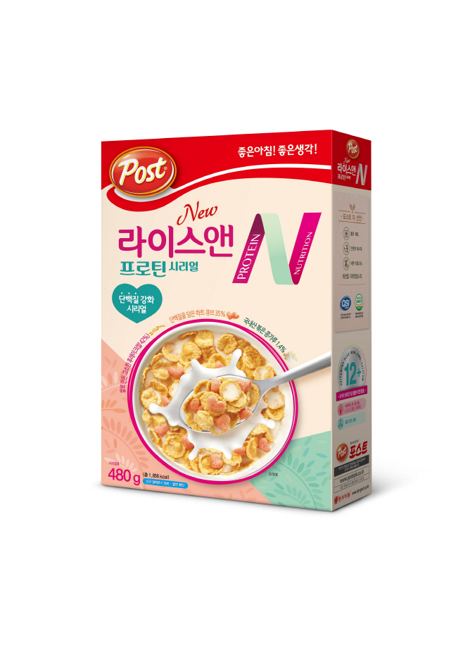 [사진자료] 포스트 라이스앤 프로틴 480g