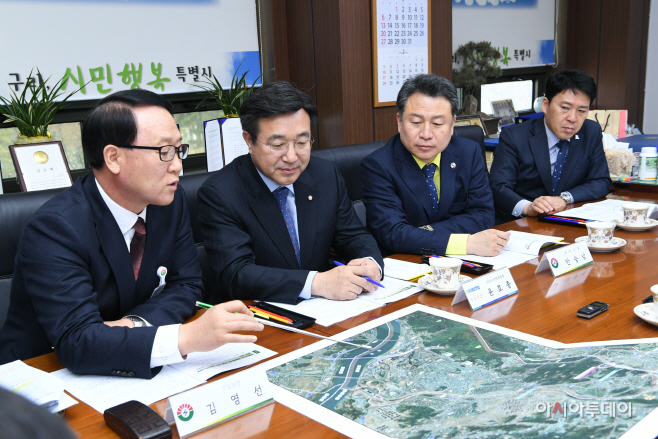 윤호중 국회의원 현안협의 및 특별교부세 확보