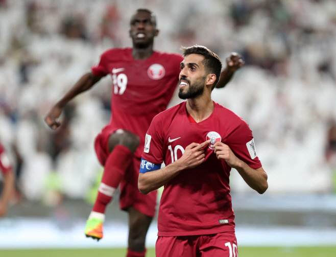SOCCER-ASIANCUP-QAT-ARE/ <YONHAP NO-0469> (REUTERS)