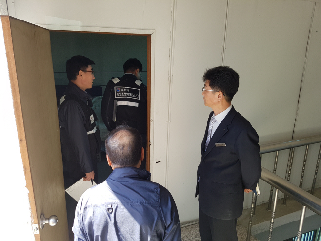 송탄소방서, 비상구 폐쇄 등 불법행위 신고포상제 활성화 추진