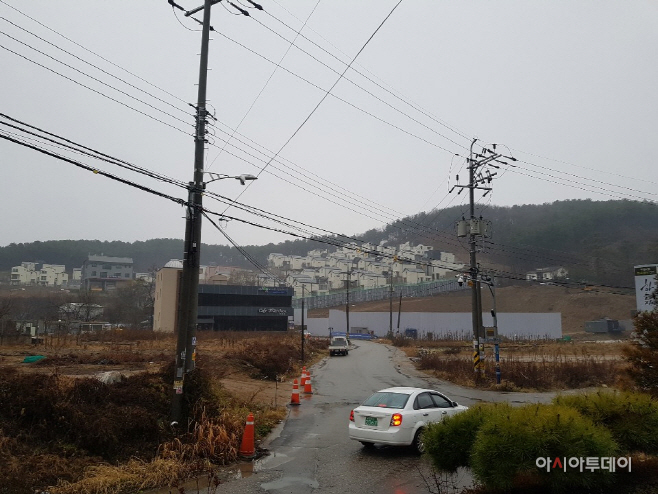 성복동 광교산 난개발 공둥주택단지