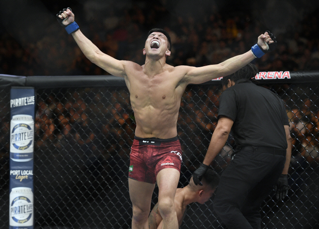 Australia UFC 234 <YONHAP NO-1939> (AP)