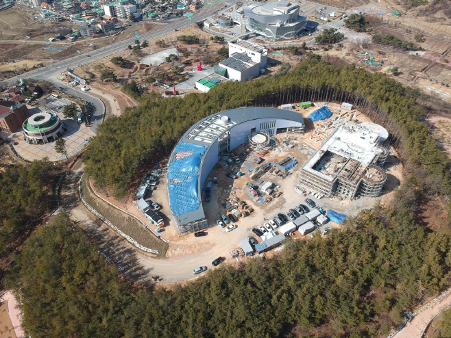 0218 기상과학관, 우주천문대 공사 사진