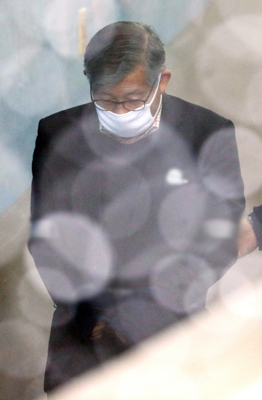 배득식 전 기무사령관, 선고 공판 출석