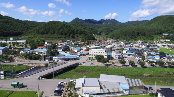 부동면→주왕산면 소재지