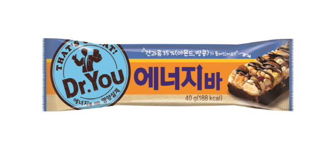 [오리온 사진자료] 오리온 닥터유 에너지바 제품 이미지