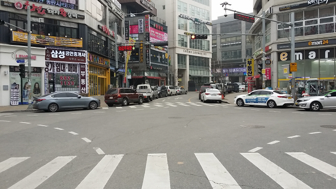 평택시, 소사벌 상업지역 불법주정차 집중단속 실시