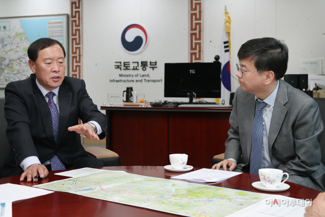제2경춘국도 노선변경 건의 원주지방국토관리청 방문6