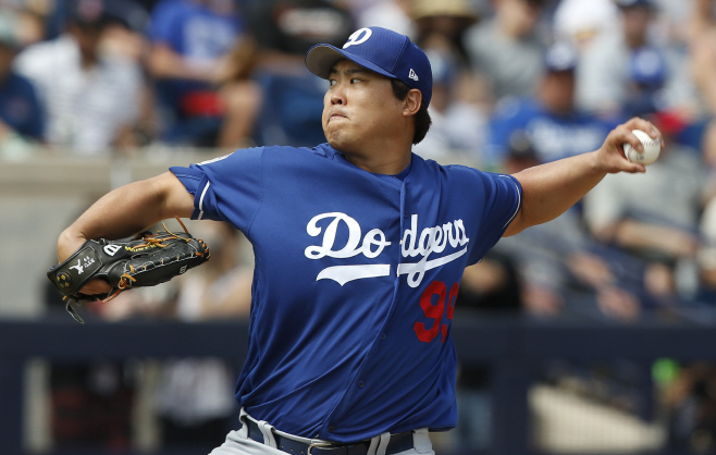 Dodgers Brewers Baseball <YONHAP NO-1490> (AP)