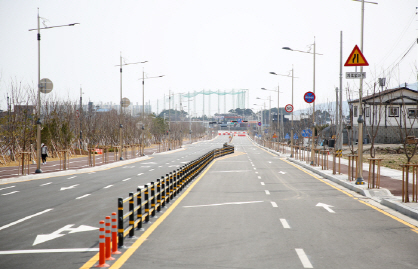 서산 예천2지구 도시개발구역내 외곽도로 개통