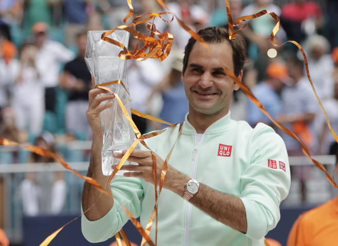 Miami Open Tennis <YONHAP NO-0510> (AP)