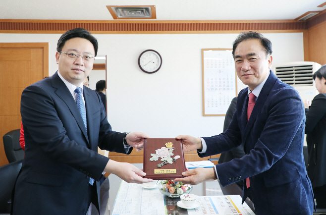 평택시, 중국 산동성 연태시와 경제협력 MOU 체결