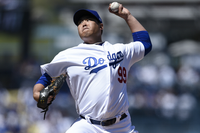 BASEBALL-MLB-LAD-ARI/ <YONHAP NO-1384> (USA TODAY Sports)