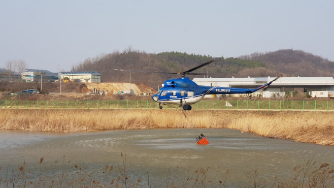예방 목적의 문경 모전천 저류지 다목적 용도로 활용