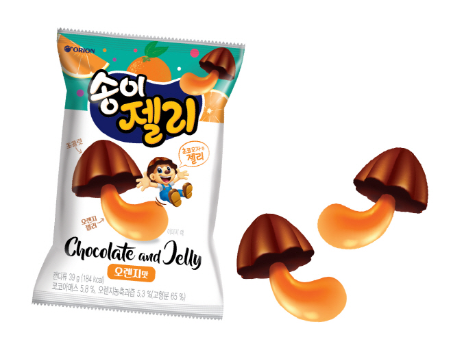 [오리온 사진자료] 오리온 송이젤리 제품 이미지