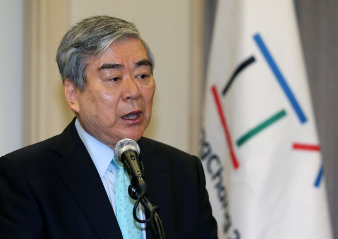 평창올림픽 조직위원장으로 활약했던 조양호 한진그룹 회장
