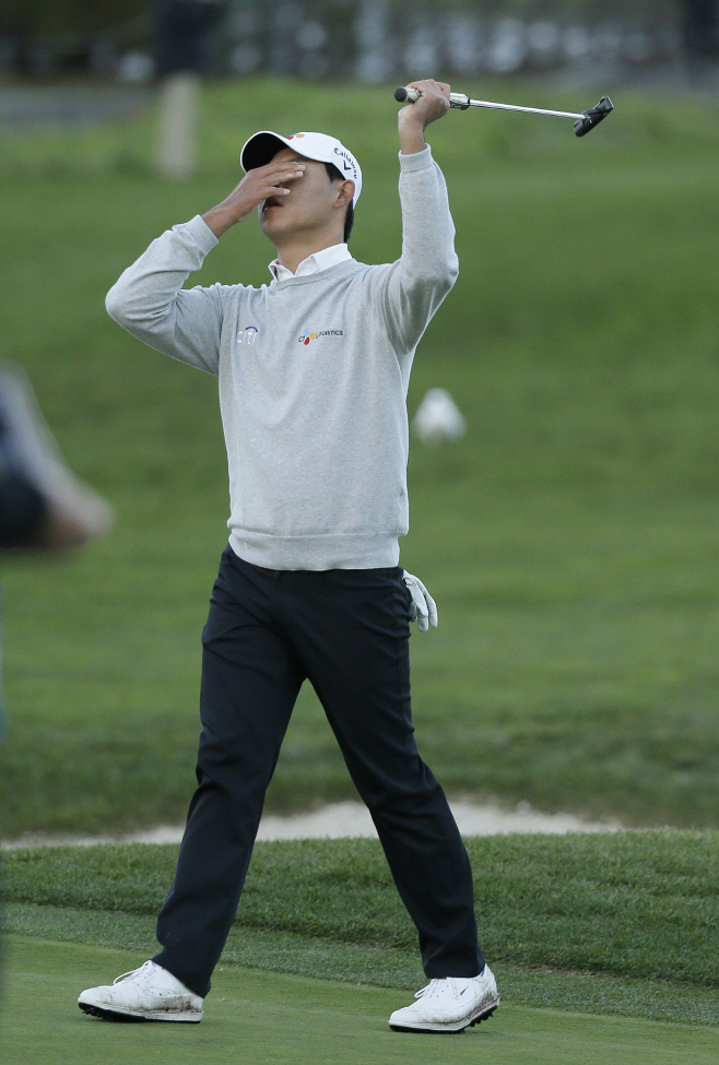 Pebble Beach Golf <YONHAP NO-3695> (AP)