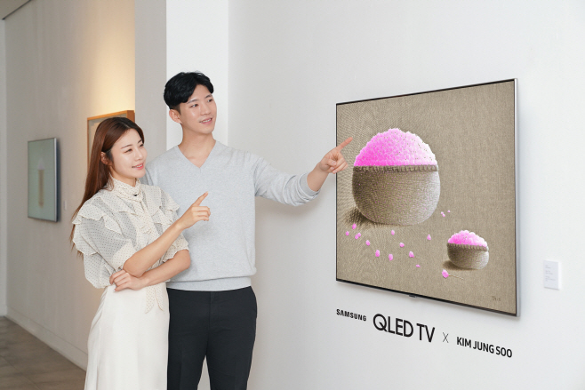 삼성 QLED, 더 프레임 김정수 작가 작품 02