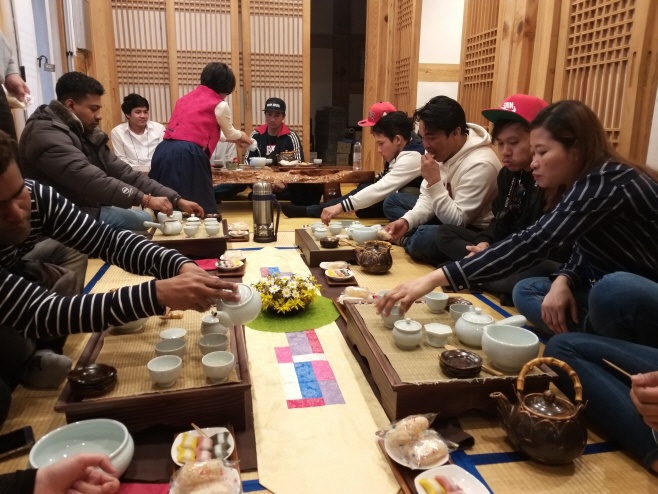 외국인주민 한국문화체험