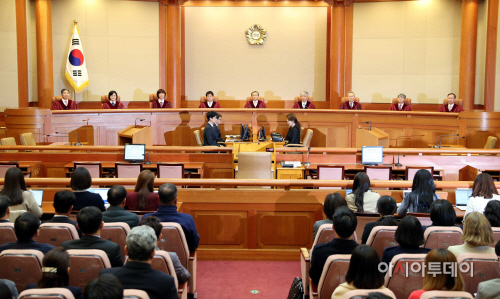 [포토]헌법재판소, '낙태죄 위헌 여부 판결'