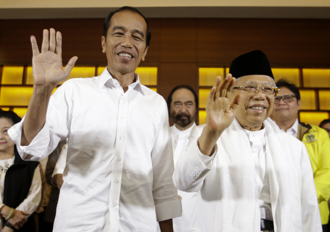 Indonesia Elections <YONHAP NO-5227> (AP)