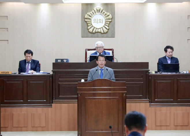 한국전력공사 영양지사 통폐합 철회 촉구 결의안 채택