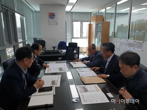 청도국비확보환경부방문